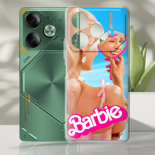 Чехол BoxFace Tecno POVA 6 Barbie 2023