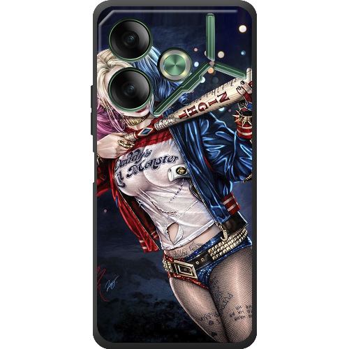 Чехол BoxFace Tecno POVA 6 Harley Quinn