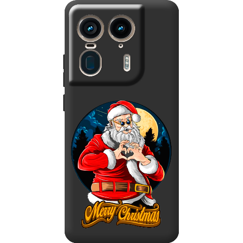 Чехол BoxFace Motorola Edge 50 Ultra Cool Santa and heart