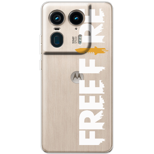 Чехол BoxFace Motorola Edge 50 Ultra Белый Free Fire