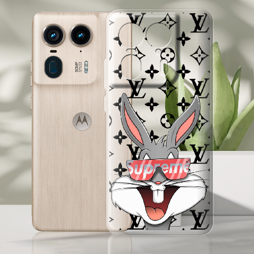 Чехол BoxFace Motorola Edge 50 Ultra looney bunny