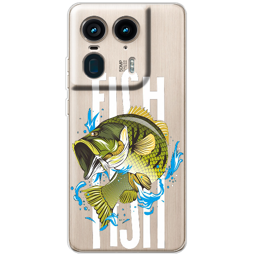 Чехол BoxFace Motorola Edge 50 Ultra Bass fish