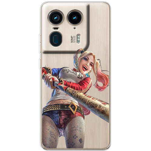 Чехол BoxFace Motorola Edge 50 Ultra Happy Harley Quinn