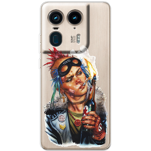 Чехол BoxFace Motorola Edge 50 Ultra Tanker Girl