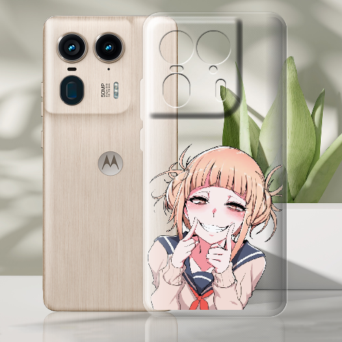 Чехол BoxFace Motorola Edge 50 Ultra Himiko Toga Smile