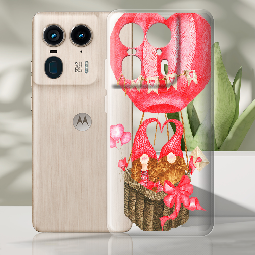 Чехол BoxFace Motorola Edge 50 Ultra Valentine Dwarfs