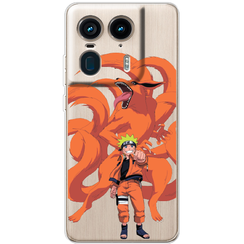 Чехол BoxFace Motorola Edge 50 Ultra Naruto and Kurama