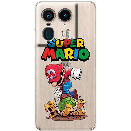 Чехол BoxFace Motorola Edge 50 Ultra Super Mario