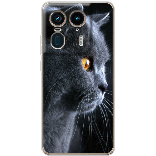 Чехол BoxFace Motorola Edge 50 Ultra English cat