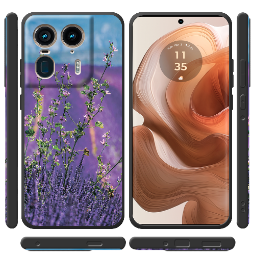 Чехол BoxFace Motorola Edge 50 Ultra Lavender Field