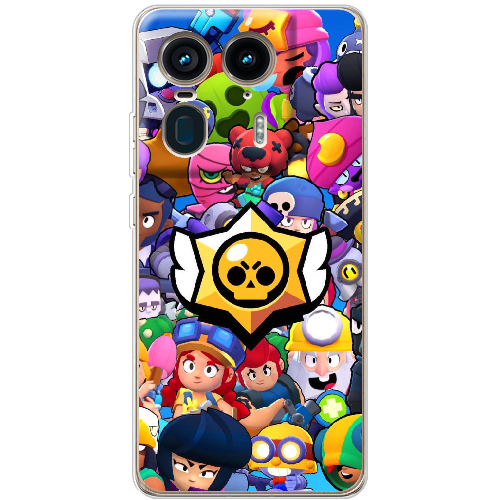 Чехол BoxFace Motorola Edge 50 Ultra Brawl Stars