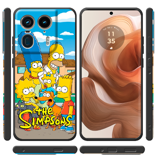 Чехол BoxFace Motorola Edge 50 Ultra the simpsons