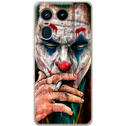 Чехол BoxFace Motorola Edge 50 Ultra Joker Smoking