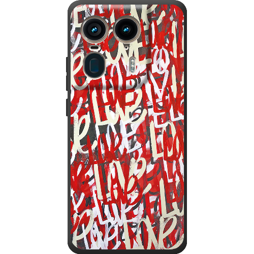 Чехол BoxFace Motorola Edge 50 Ultra Love Graffiti