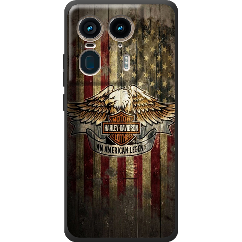 Чехол BoxFace Motorola Edge 50 Ultra Harley Davidson An American Legend