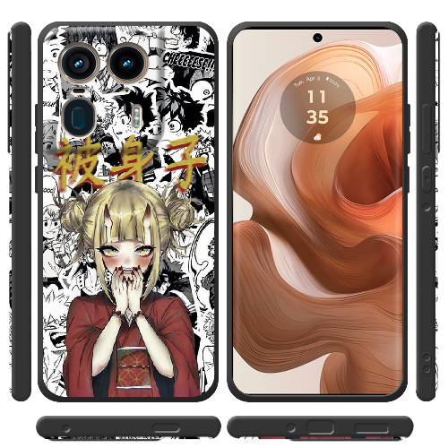 Чехол BoxFace Motorola Edge 50 Ultra Himiko Toga - My Hero Academia