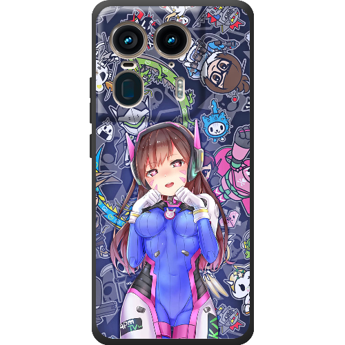 Чехол BoxFace Motorola Edge 50 Ultra Overwatch D.VA