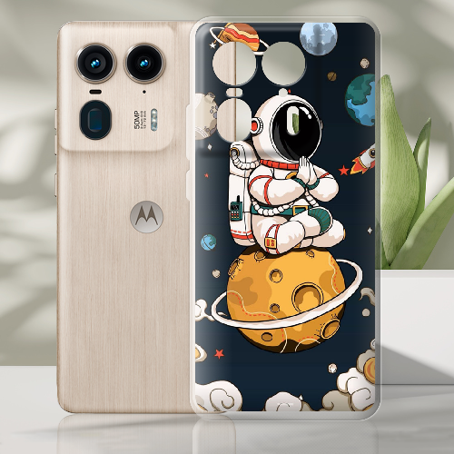 Чехол BoxFace Motorola Edge 50 Ultra Astronaut