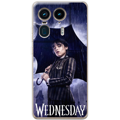 Чехол BoxFace Motorola Edge 50 Ultra Wednesday Addams