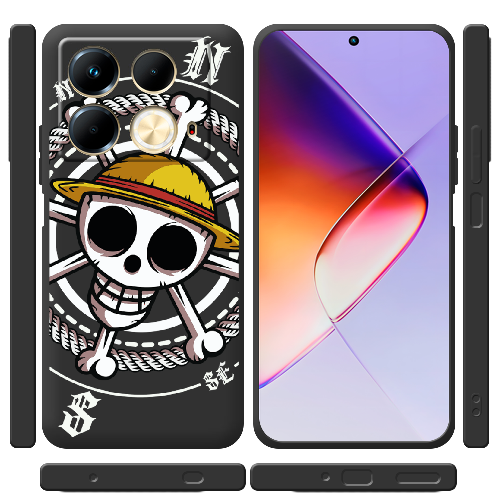 Чехол BoxFace Infinix Note 40 4G One Piece Компас