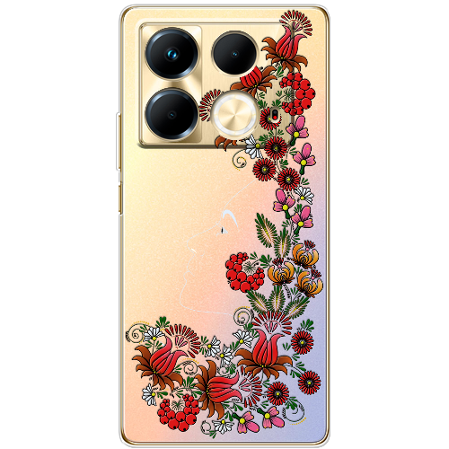 Чехол BoxFace Infinix Note 40 4G 3D Ukrainian Muse