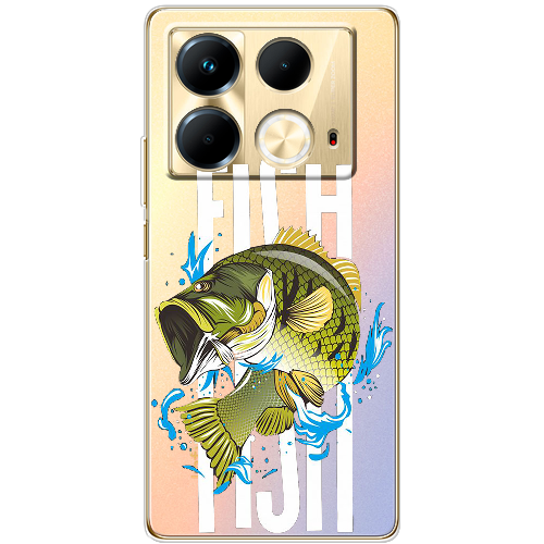 Чехол BoxFace Infinix Note 40 4G Bass fish