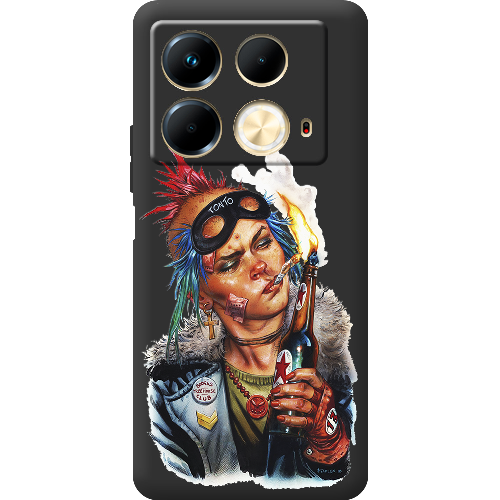 Чехол BoxFace Infinix Note 40 4G Tanker Girl