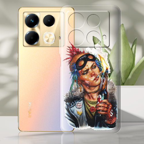 Чехол BoxFace Infinix Note 40 4G Tanker Girl