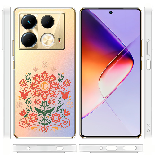 Чехол BoxFace Infinix Note 40 4G Ukrainian Ornament