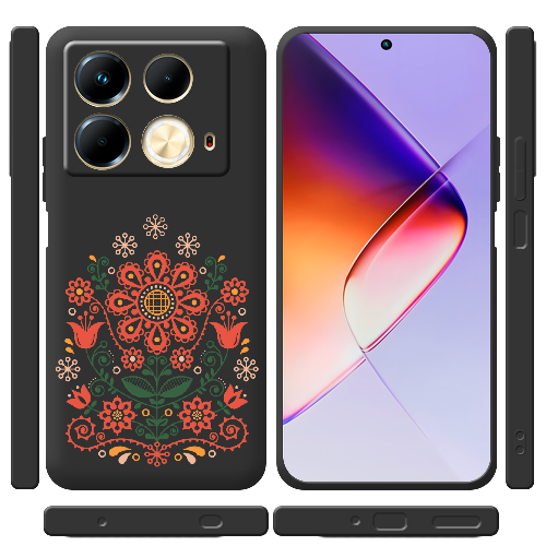 Чехол BoxFace Infinix Note 40 4G Ukrainian Ornament