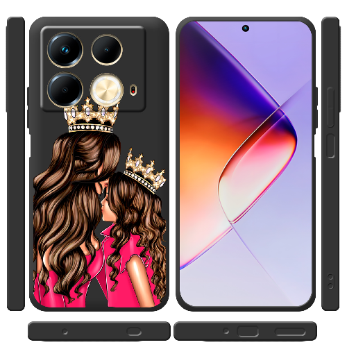 Чехол BoxFace Infinix Note 40 4G Queen and Princess