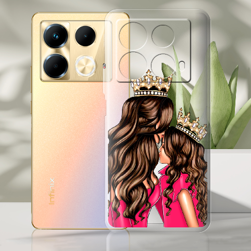 Чехол BoxFace Infinix Note 40 4G Queen and Princess