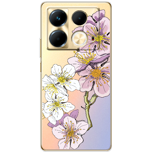 Чехол BoxFace Infinix Note 40 4G Cherry Blossom