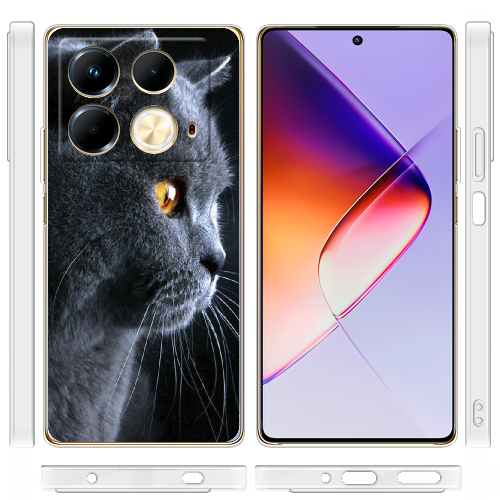 Чехол BoxFace Infinix Note 40 4G English cat