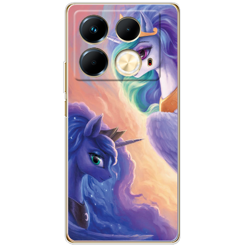 Чехол BoxFace Infinix Note 40 4G My Little Pony Rarity Princess Luna