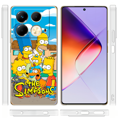 Чехол BoxFace Infinix Note 40 4G the simpsons