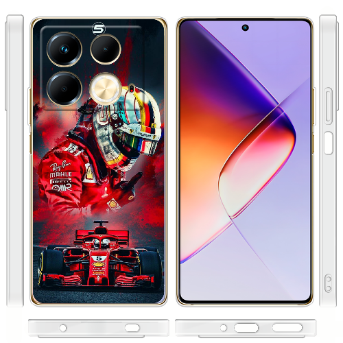 Чехол BoxFace Infinix Note 40 4G Racing Car