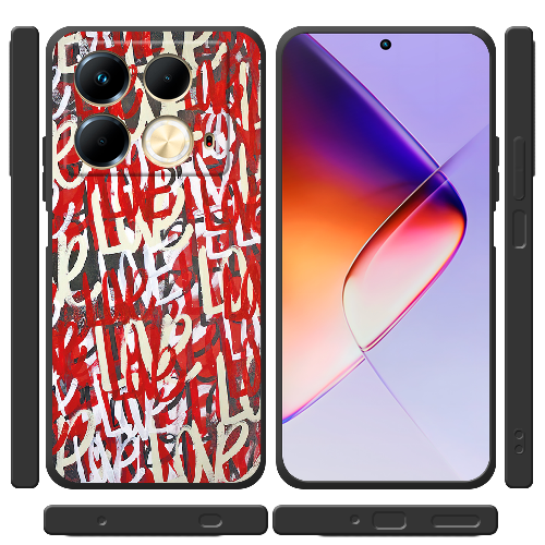 Чехол BoxFace Infinix Note 40 4G Love Graffiti