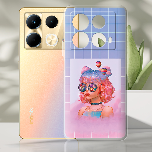 Чехол BoxFace Infinix Note 40 4G Girl in the Clouds