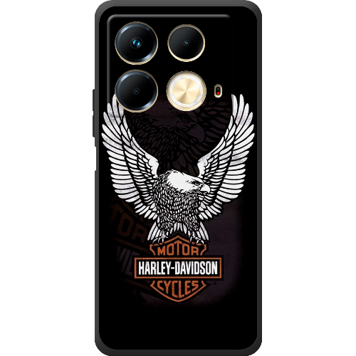 Чехол BoxFace Infinix Note 40 4G Harley Davidson and eagle