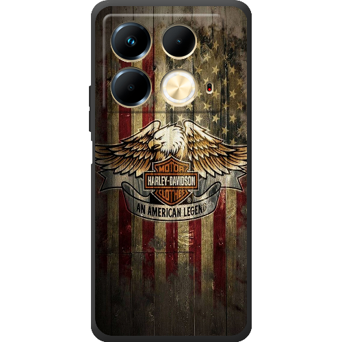 Чехол BoxFace Infinix Note 40 4G Harley Davidson An American Legend