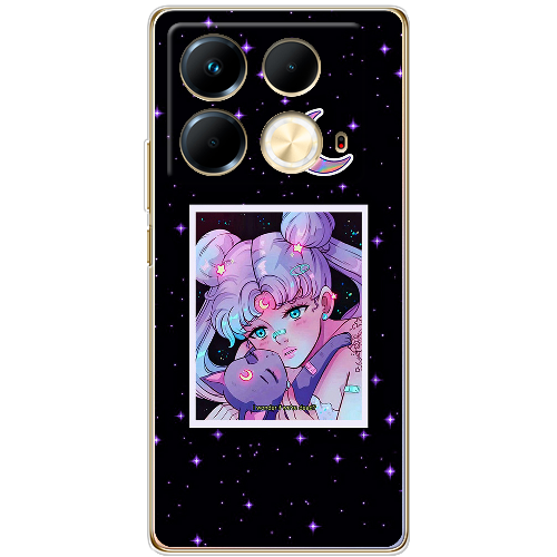 Чехол BoxFace Infinix Note 40 4G Sailor Moon night