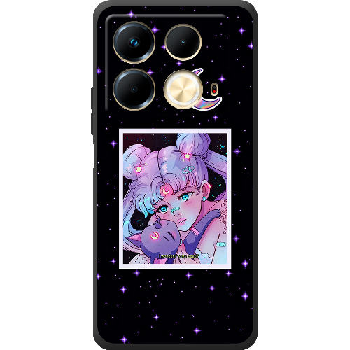 Чехол BoxFace Infinix Note 40 4G Sailor Moon night