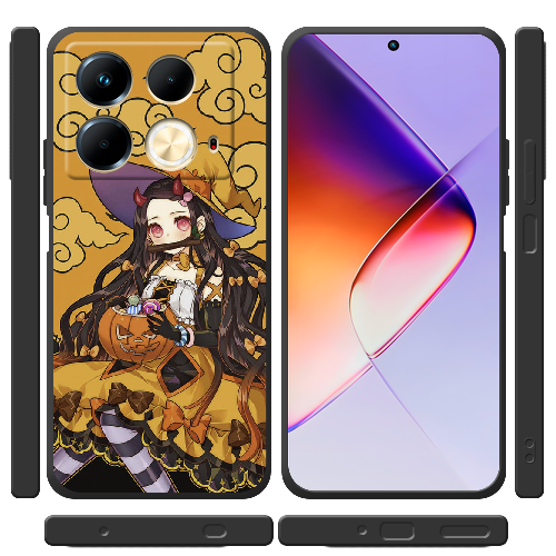 Чехол BoxFace Infinix Note 40 4G Kamado Nezuko Halloween