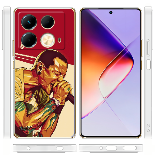 Чехол BoxFace Infinix Note 40 4G Chester Bennington