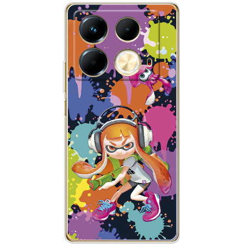 Чехол BoxFace Infinix Note 40 4G Splatoon Inklings