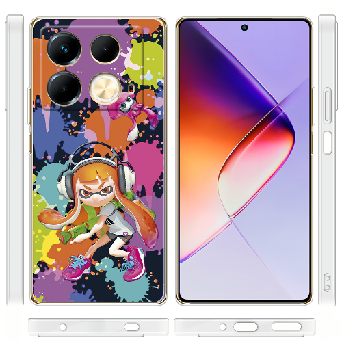 Чехол BoxFace Infinix Note 40 4G Splatoon Inklings