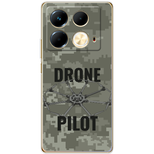 Чехол BoxFace Infinix Note 40 4G Drone Pilot