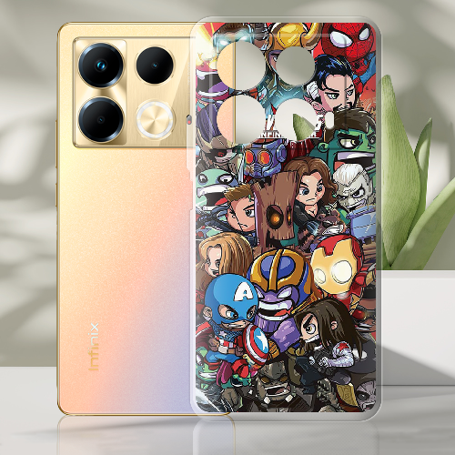 Чехол BoxFace Infinix Note 40 4G Avengers Infinity War