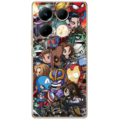 Чехол BoxFace Infinix Note 40 4G Avengers Infinity War